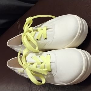 White Platform Rocket Dog Sneakers